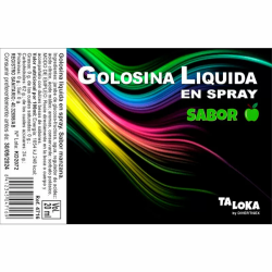 Imagen de TALOKA - SPRAY GOLOSINA LÍQUIDA MANZANA