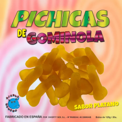 Imagen de DIABLO PICANTE - PICHITAS DE GOMINOLA PLATANO