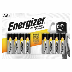 Imagen de ENERGIZER ALKALINE POWER PILA ALCALINA AA LR6 BLISTER*8