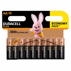 Imagen de DURACELL PLUS POWER 100 PILA ALCALINA AA LR6 BLISTER*10