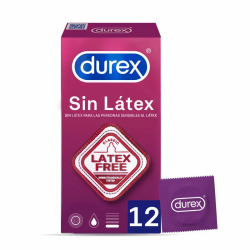 Imagen de DUREX PRESERVATIVOS SIN LATEX 12 UDS