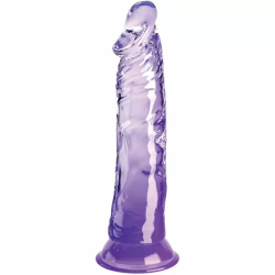 Imagen de KING COCK CLEAR PENE REALISTICO 19.7 CM MORADO