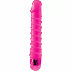 Imagen de CLASSIX MASAJEADOR VIBRADOR CANDY TWIRL 16.5 CM ROSA