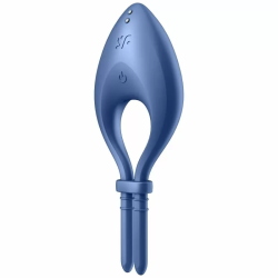 Imagen de SATISFYER BULLSEYE ANILLO VIBRADOR - AZUL