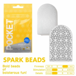 Imagen de TENGA SPARK BEARDS MASTURBADOR POCKET