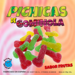 Imagen de DIABLO PICANTE - PICHITAS DE GOMINOLA FRUTAS CON AZUCAR