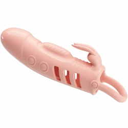 Imagen de PRETTY LOVE SLOANE FUNDA PENE RABBIT NATURAL