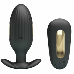 Imagen de KELLY PLUG ANAL VIBRADOR RECARGABLE NEGRO