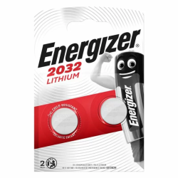 Imagen de ENERGIZER PILA BOTON LITIO CR2032 3V BLISTER*2