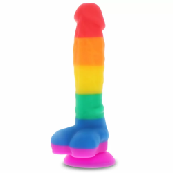 Imagen de PRIDE - DILDO BANDERA LGBT 14,5 CM