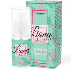 Imagen de LIONA BY MOMA VIBRADOR LIQUIDO LIBIDO GEL 15 ML