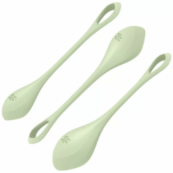 Imagen de SATISFYER YONI POWER 2 KIT DE ENTRENAMIENTO VERDE