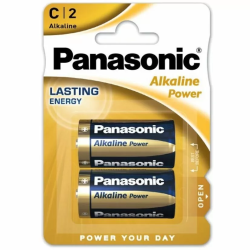 Imagen de PANASONIC BRONZE PILA ALKALINA C LR14 BLISTER*2