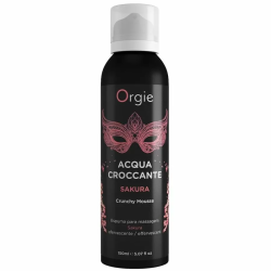 Imagen de ORGIE CREMA DE MASAJE EFERVESCENTE AROMA SAKURA 150 ML