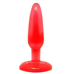 Imagen de PLUG ANAL TACTO SUAVE ROJO 14.2