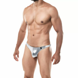 Imagen de CUT4MEN - TANGA C4M03 PROVOCATIVE PLATEADO S