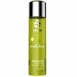 Imagen de SWEDE FRUITY LOVE ACEITE EFECTO CALOR VAINILLA Y PERA 60 ML