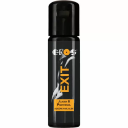 Imagen de EROS EXIT LUBRICANTE ANAL SILICONA CON JOJOBA & PANTENOL 100 ML