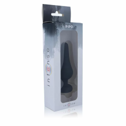 Imagen de INTENSE ANAL PLUG PIPO L SILICONE NEGRO 13 CM