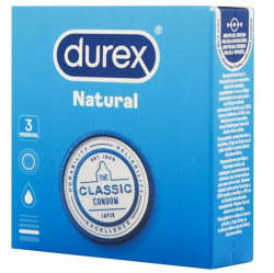 Imagen de DUREX NATURAL CLASCIC 3 UNIDADES