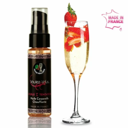 Imagen de VOULEZ-VOUS - ACEITE EFECTO CALOR - CAVA CON FRESAS 35 ML