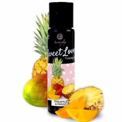 Imagen de SECRETPLAY MANGO & PINEAPPLE GEL - SWEET LOVE 60 ML