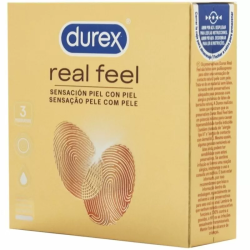 Imagen de DUREX REAL FEEL PRESERVATIVOS 3 UDS