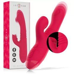 Imagen de DUA VIBRADOR MULTIFUNCIÓN RECARGABLE UP & DOWN CON LENGUA ROJO