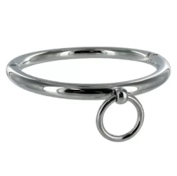 Imagen de METALHARD BDSM COLLAR CON ARGOLLA 18CM