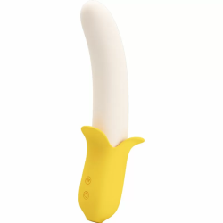 Imagen de BANANA GEEK SUPER POWER 7 VIBRACIONES UP&DOWN SILICONA NEGRO