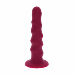 Imagen de RIBBED DONG 12 CM ROJO