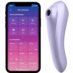 Imagen de SATISFYER DUAL PLEASURE AIR PULSE MALVA