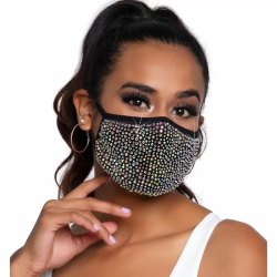 Imagen de LEG AVENUE ZURI RHINESTONE MASCARILLA