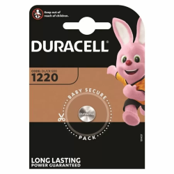 Imagen de DURACELL PILA BOTON LITIO CR1220 3V BLISTER*1