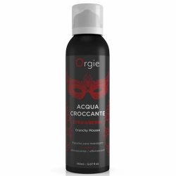 Imagen de ORGIE CREMA DE MASAJE EFERVESCENTE AROMA FRESA 150 ML