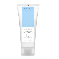 Imagen de MIXGLISS LUBRICANTE BASE DE AGUA NATURAL 70ML