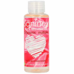 Imagen de SANINEX ORGASMIC MULTIPLE ACEITE DE MASAJE 100 ML