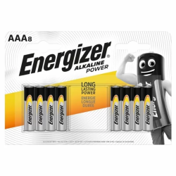 Imagen de ENERGIZER ALKALINE POWER PILA ALCALINA AAA LR03 BLISTER*8