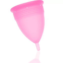 Imagen de STERCUP COPA MENSTRUAL FDA SILICONE TALLA S ROSA