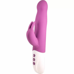 Imagen de SEVENCREATIONS EUPHORIC VIBRADOR CONEJITO CON ROTACIÓN LILA