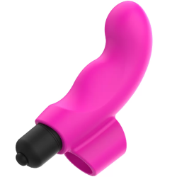 Imagen de OHMAMA VIBRADOR DEDAL ROSA NEON XMAS EDITION