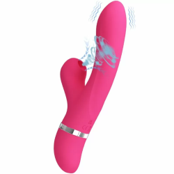Imagen de PRETTY LOVE WILLOW VIBRADOR Y SUCCIONADOR RABBIT