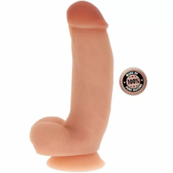 Imagen de GET REAL - DILDO SILICONA 18 CM CON TESTICULOS NATURAL