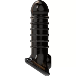 Imagen de VIRILXL EXTENSION Y FUNDA DE PENE V15 NEGRO