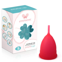 Imagen de INTIMICHIC COPA MENSTRUAL SILICONA MEDICA S 6+1 GRATIS