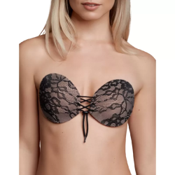 Imagen de BYE BRA SUJETADOR ADHESIVO CON ENTRELAZADO Y BORDADOS TALLA