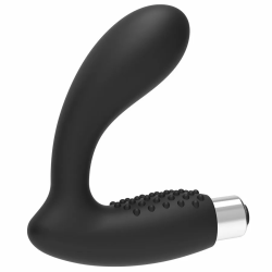 Imagen de ADDICTED TOYS VIBRADOR PROSTÁTICO RECARGABLE NEGRO