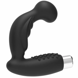 Imagen de ADDICTED TOYS VIBRADOR PROSTÁTICO RECARGABLE NEGRO