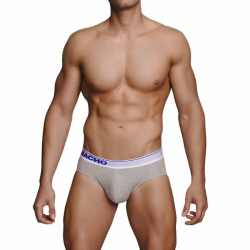 Imagen de MACHO - MC091 CALZONCILLO CORTO GRIS TALLA XL