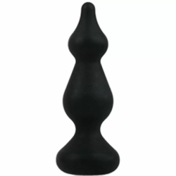 Imagen de AMUSE PLUG ANAL SILICONA NEGRO TALLA S